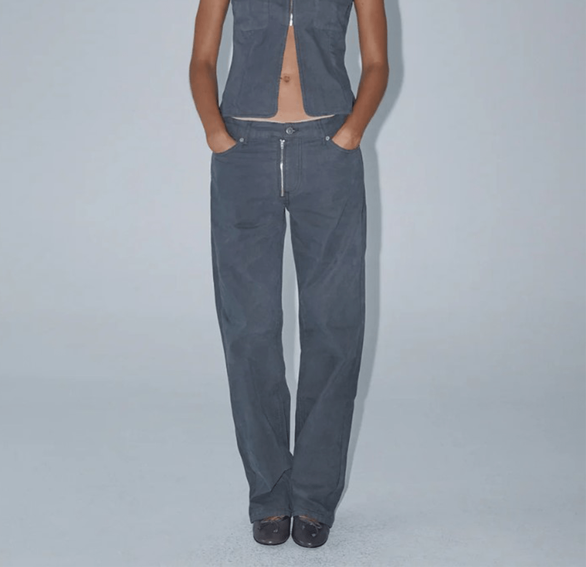 Paloma Asia Pant - Grey - Paloma Wool - State Of Play