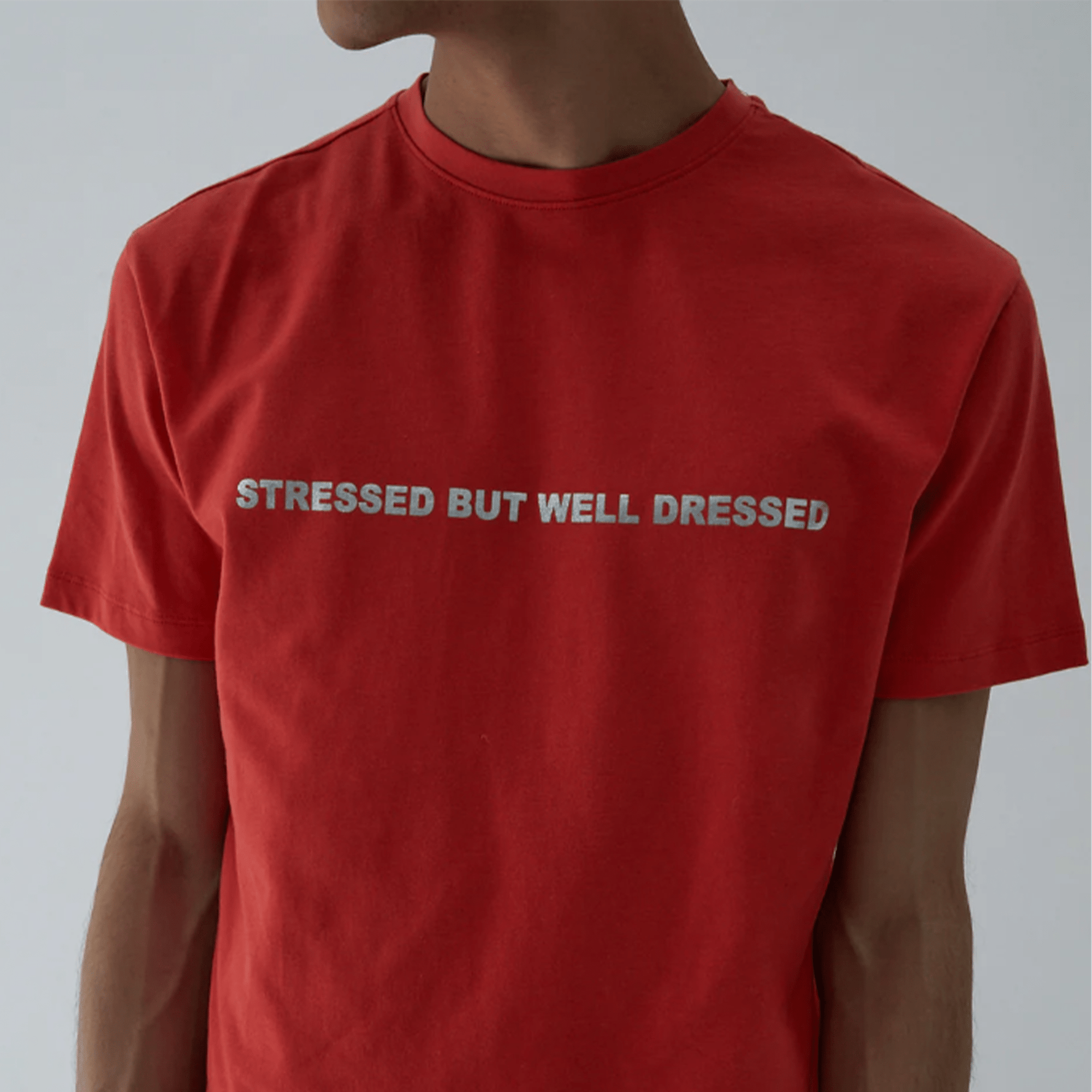 Paloma Wool Stress Tee - Red - Paloma Wool - State Of Play