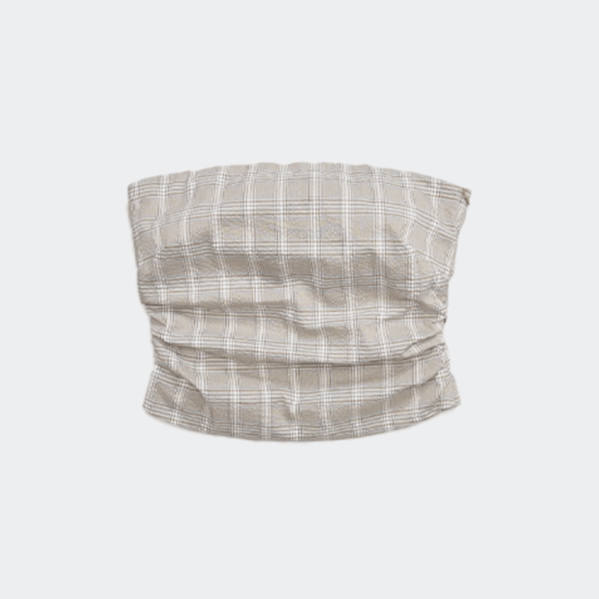 Permanent Vacation Subject Bustier - Beige Check - Permanent Vacation - State Of Play