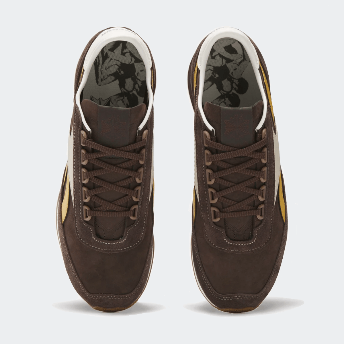 Reebok Camargue- Dark Brown/Campus Brown/Gold - Reebok - State Of Play