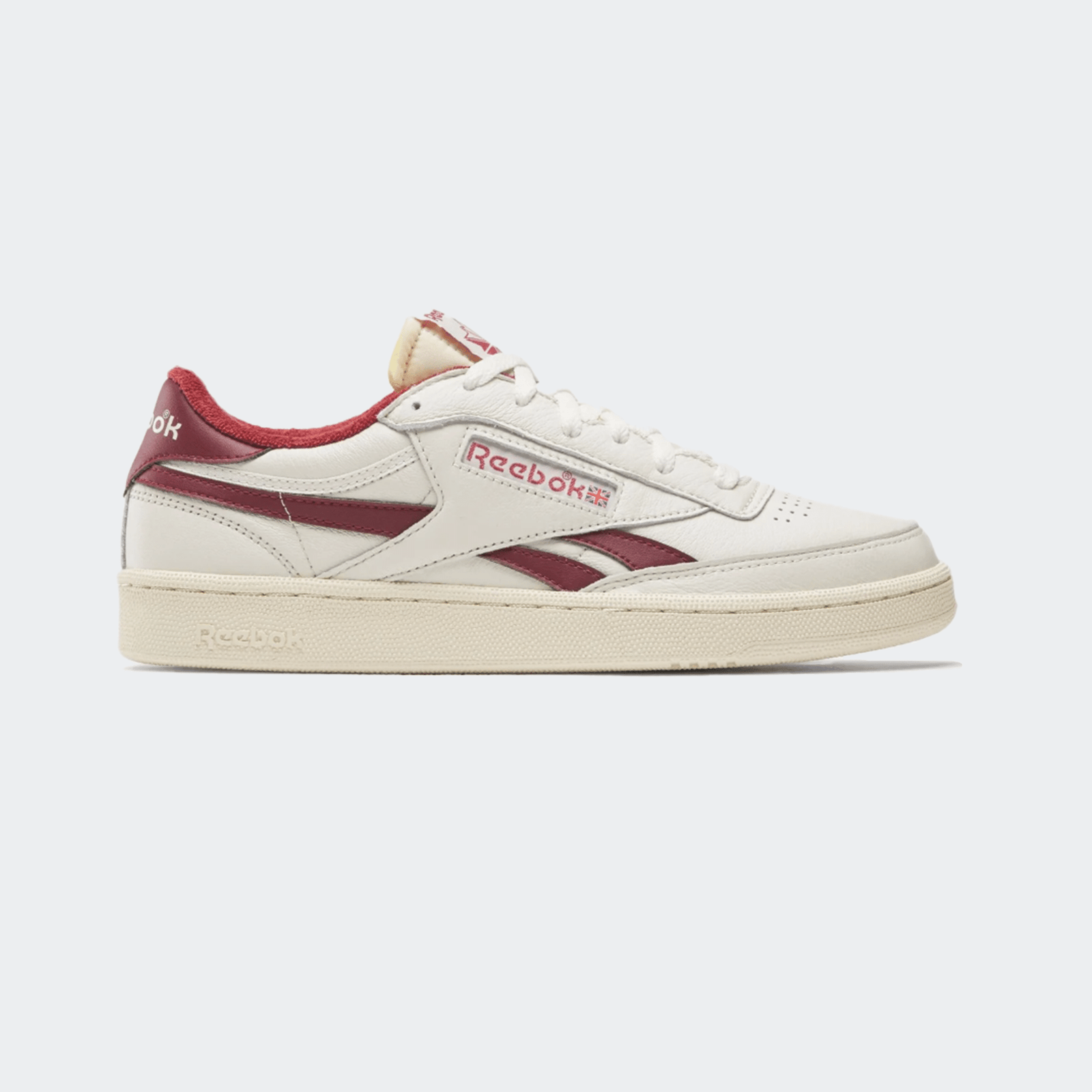 Reebok Club C Revenge Vintage - Vintage Chalk/Paper White/Burgundy - Reebok - State Of Play