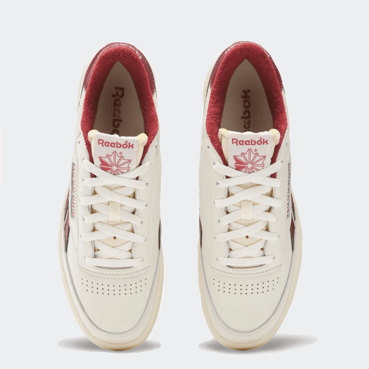 Reebok Club C Revenge Vintage - Vintage Chalk/Paper White/Burgundy - Reebok - State Of Play