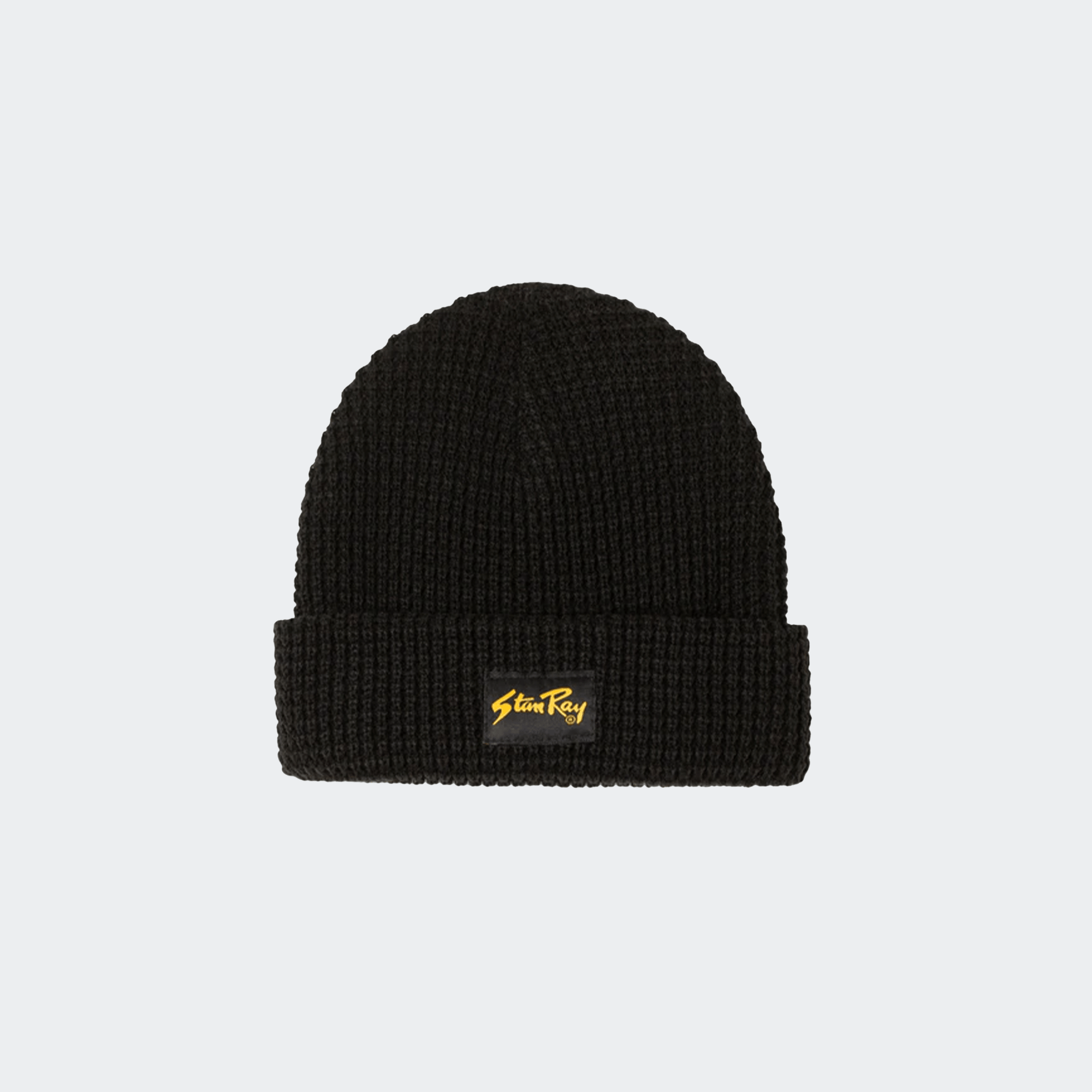 Stan Ray Waffle Beanie - Black - Stan Ray - State Of Play