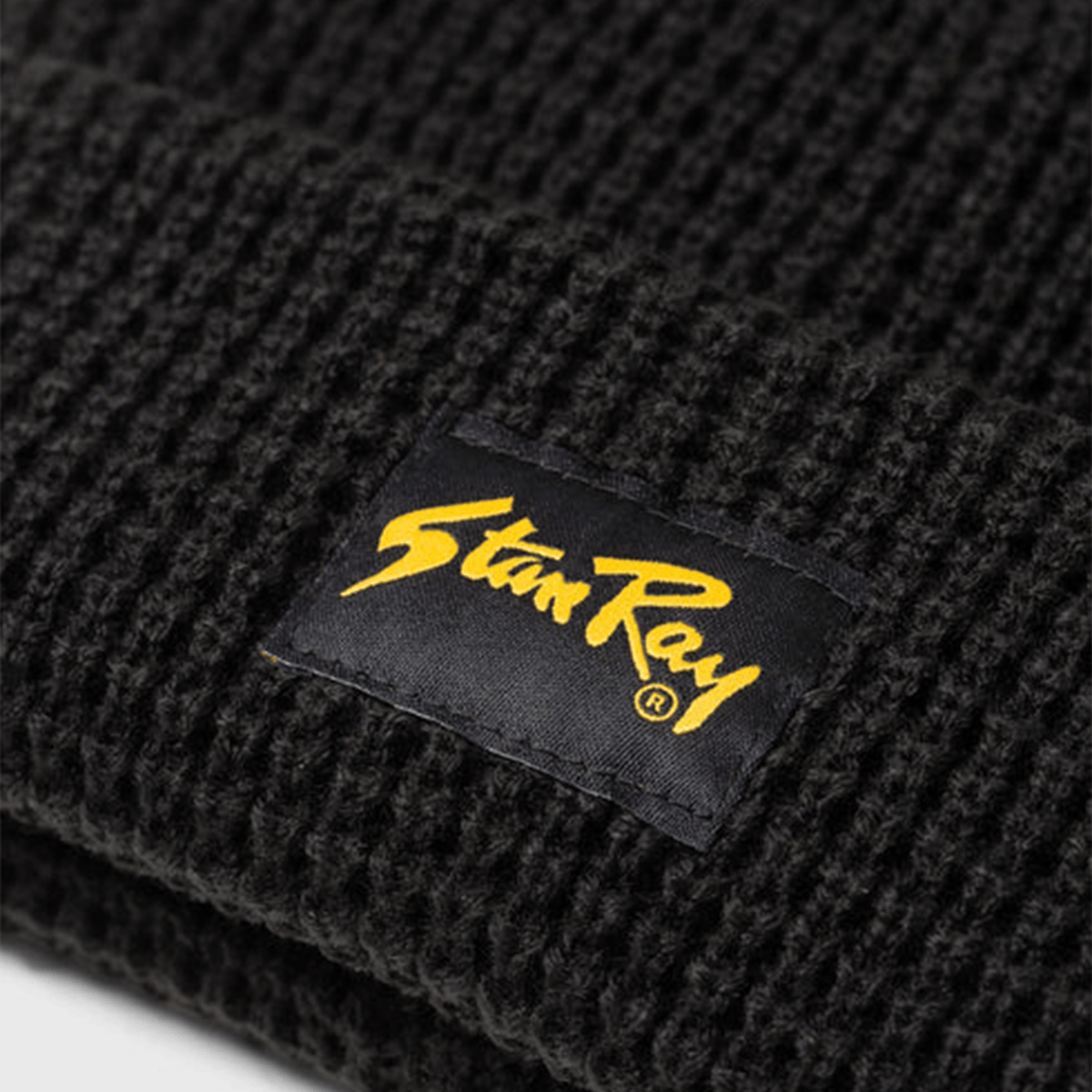 Stan Ray Waffle Beanie - Black - Stan Ray - State Of Play
