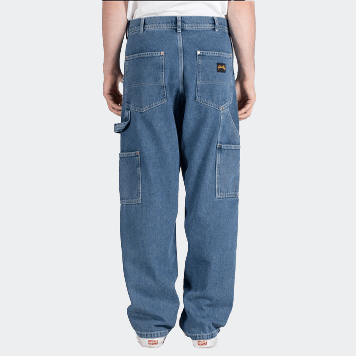 Stan Ray Double Knee Pant - Heavy Stone Wash Denim - Stan Ray - State Of Play