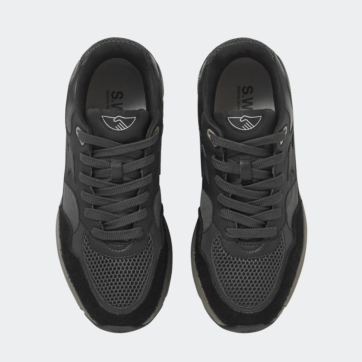 Stepney Workers Club Amiel S-Strike Tech Mix - Black/Black - Stepney Workers Club - State Of Play