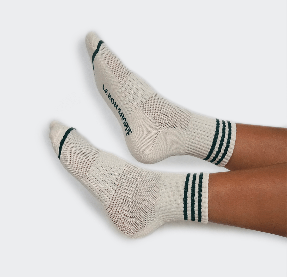 Le Bon Shoppe Girlfriend Sock - Egret - Le Bon Shoppe - State Of Play