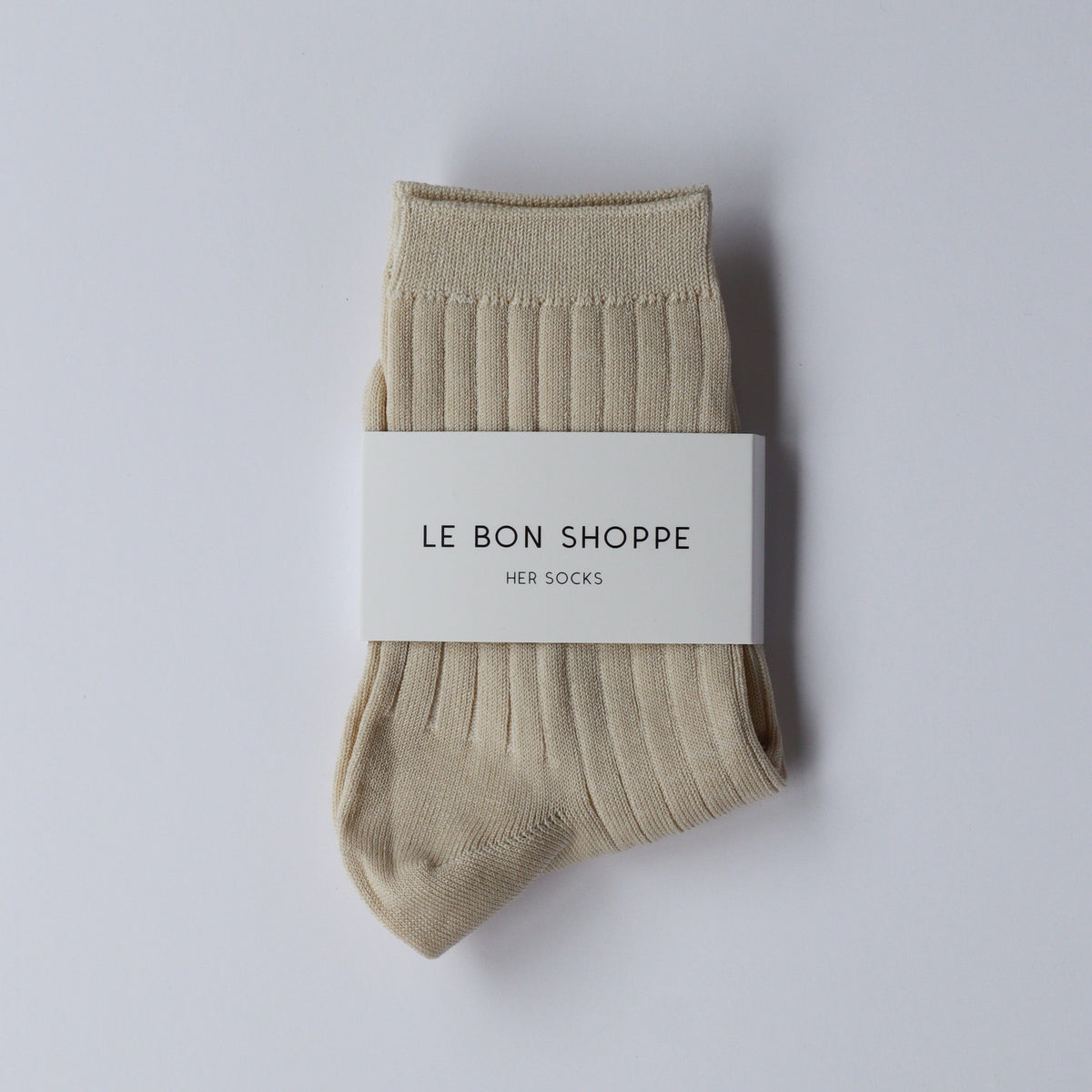 Le Bon Shoppe Her Socks MC Cotton Porcelain - Le Bon Shoppe - State Of Play
